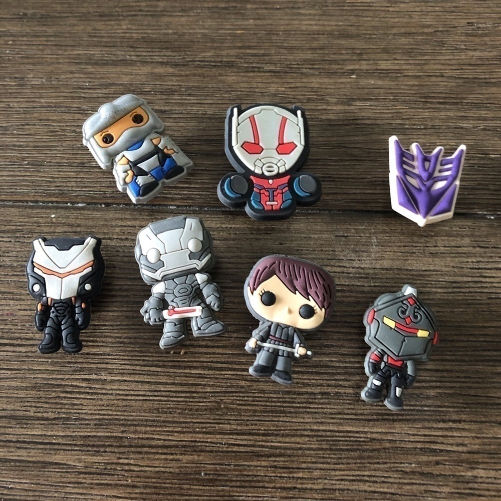 Hero & villains Crocs charms
